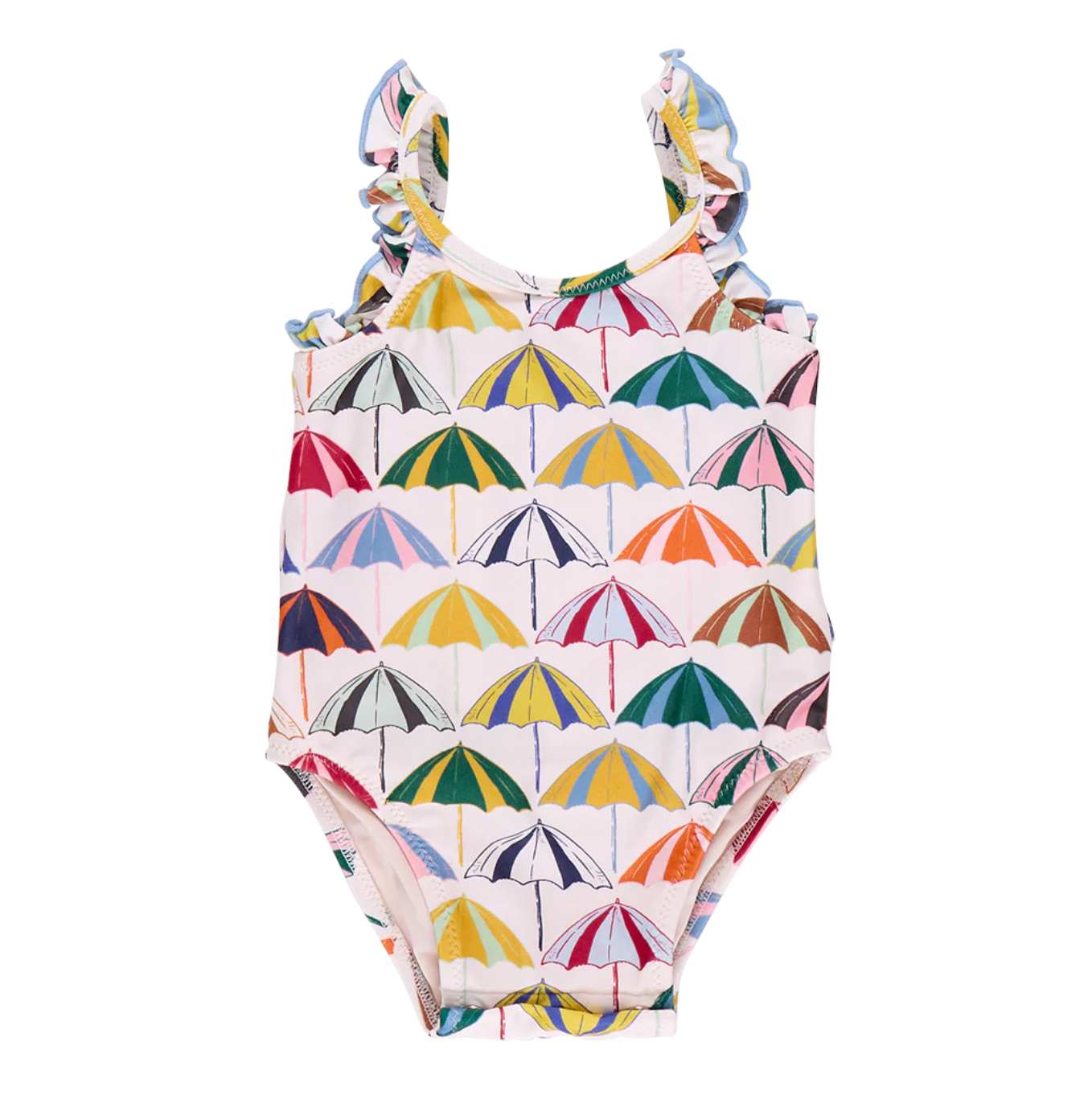 Baby Girls Claire Suit - Multi Umbrellas