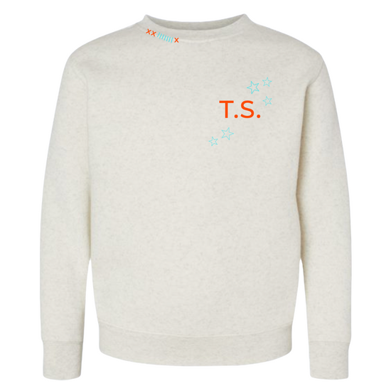 T.S. 12 Adult Embroidered Sweatshirt Pre-Order Arrives Before 9/19