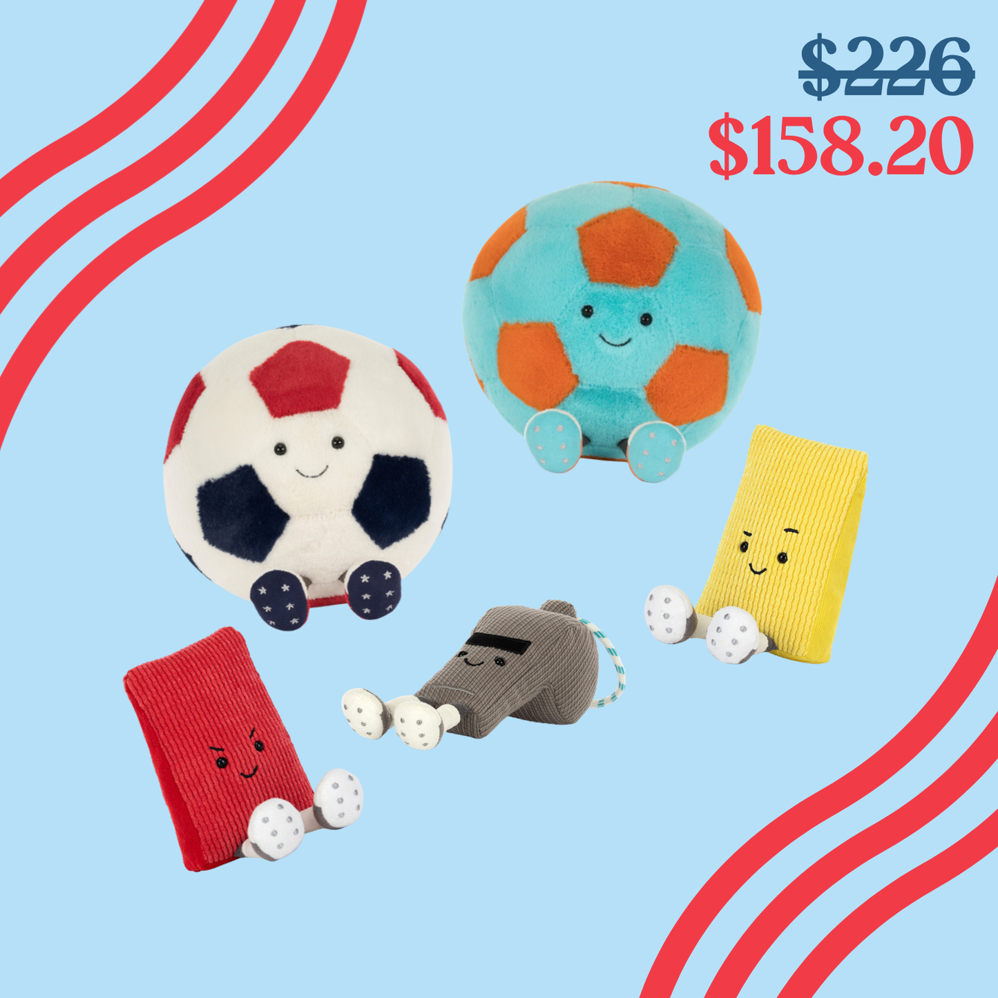Jellycat Football Club Package #1