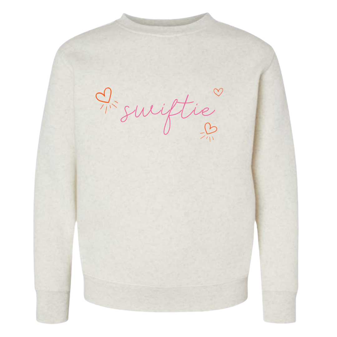 Swiftie 12 Youth Embroidered Sweatshirt Pre-Order Arrives Before 9/19