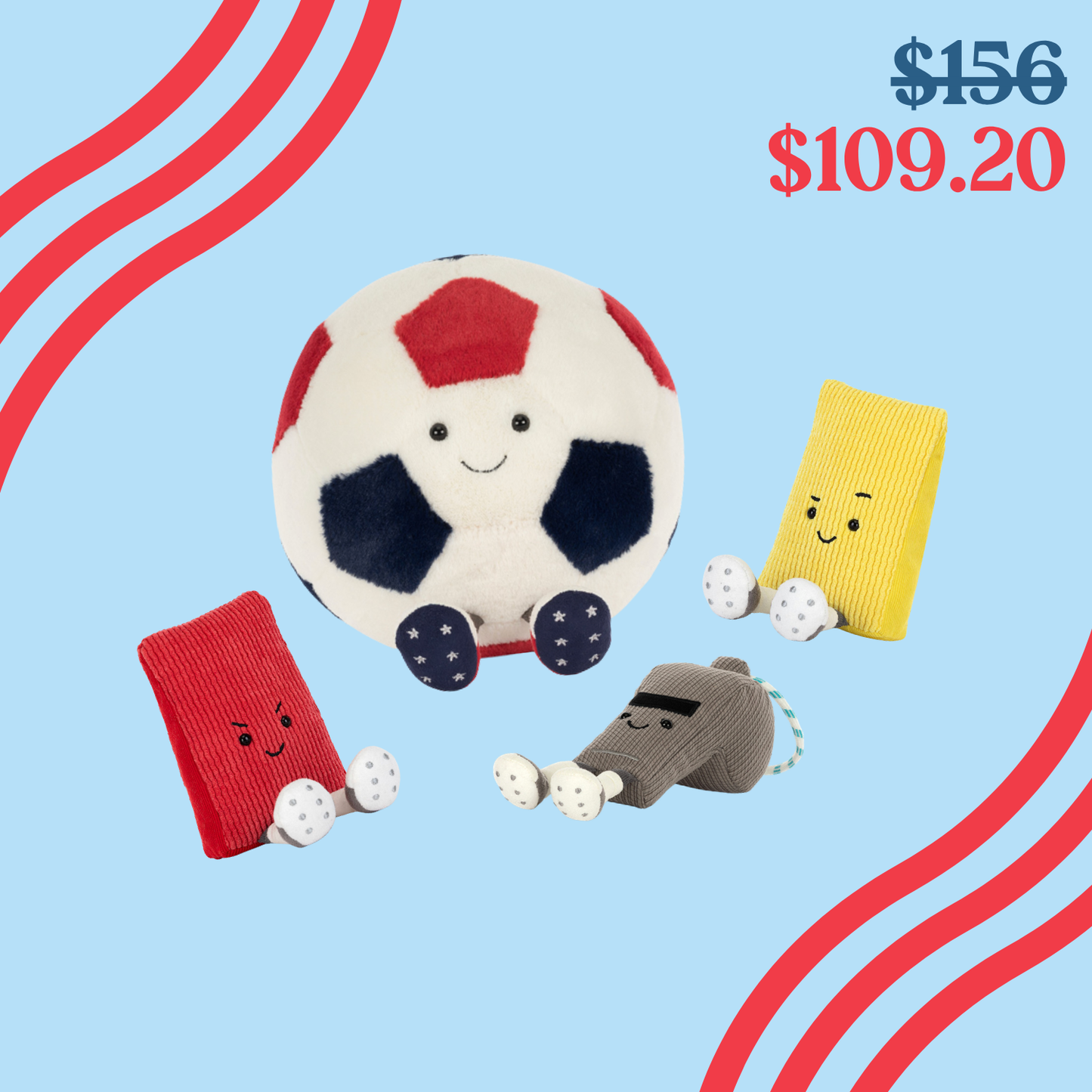 Jellycat Football Club Package #2