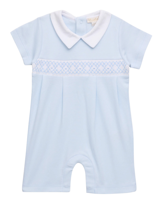 CLB short playsuit with hand smock
