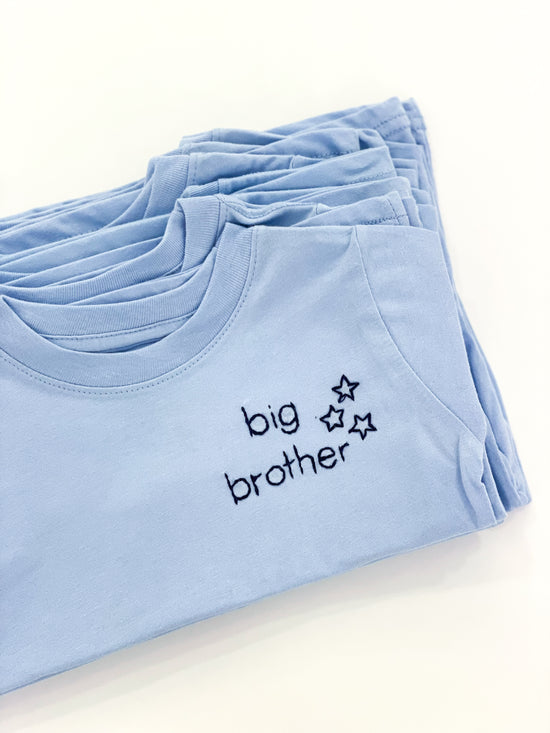 big brother embroidered tee