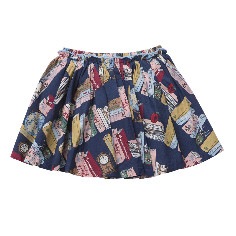 Girls Gianna Skirt - Bookshelf