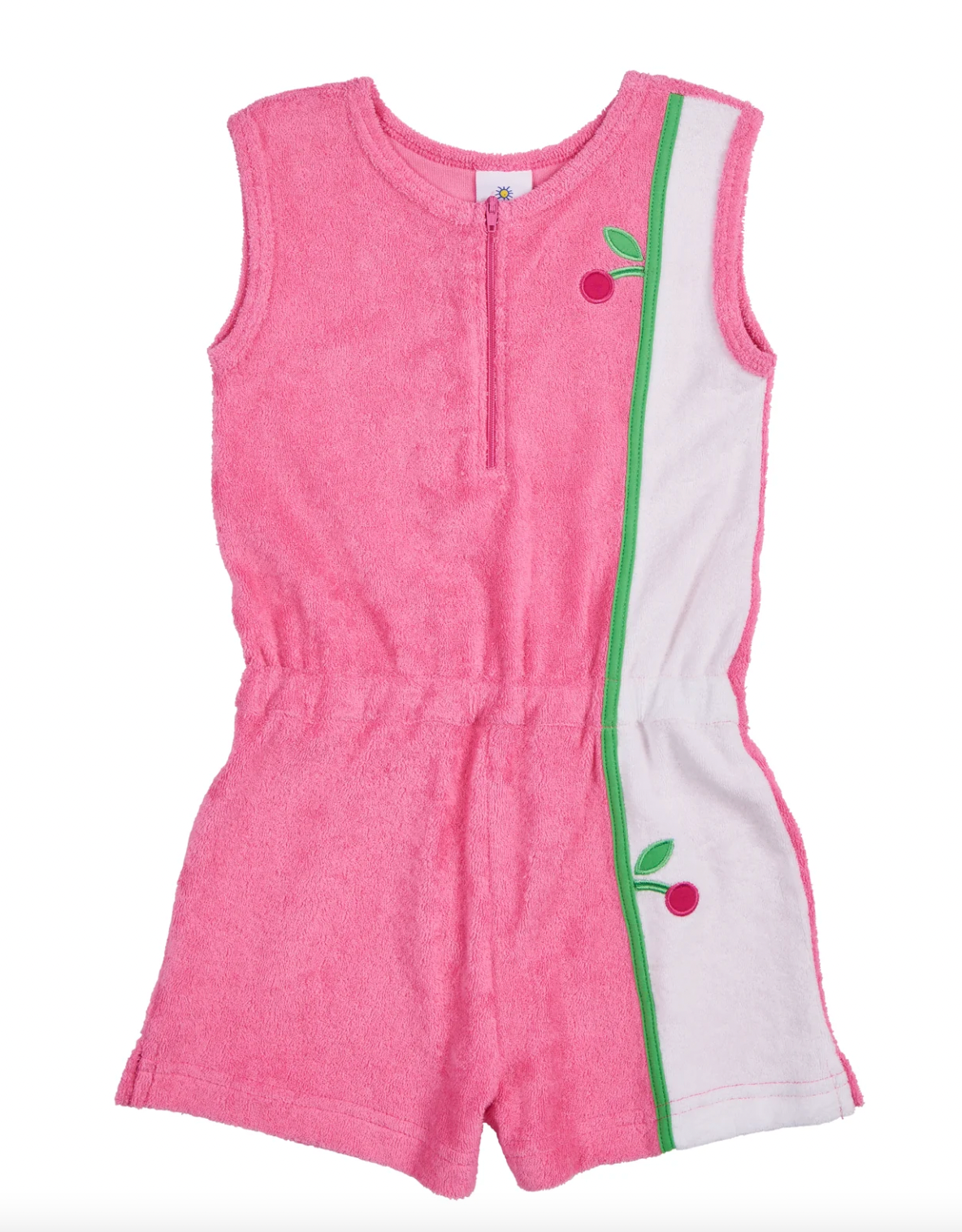 Terry Romper With Cherries 2T-8