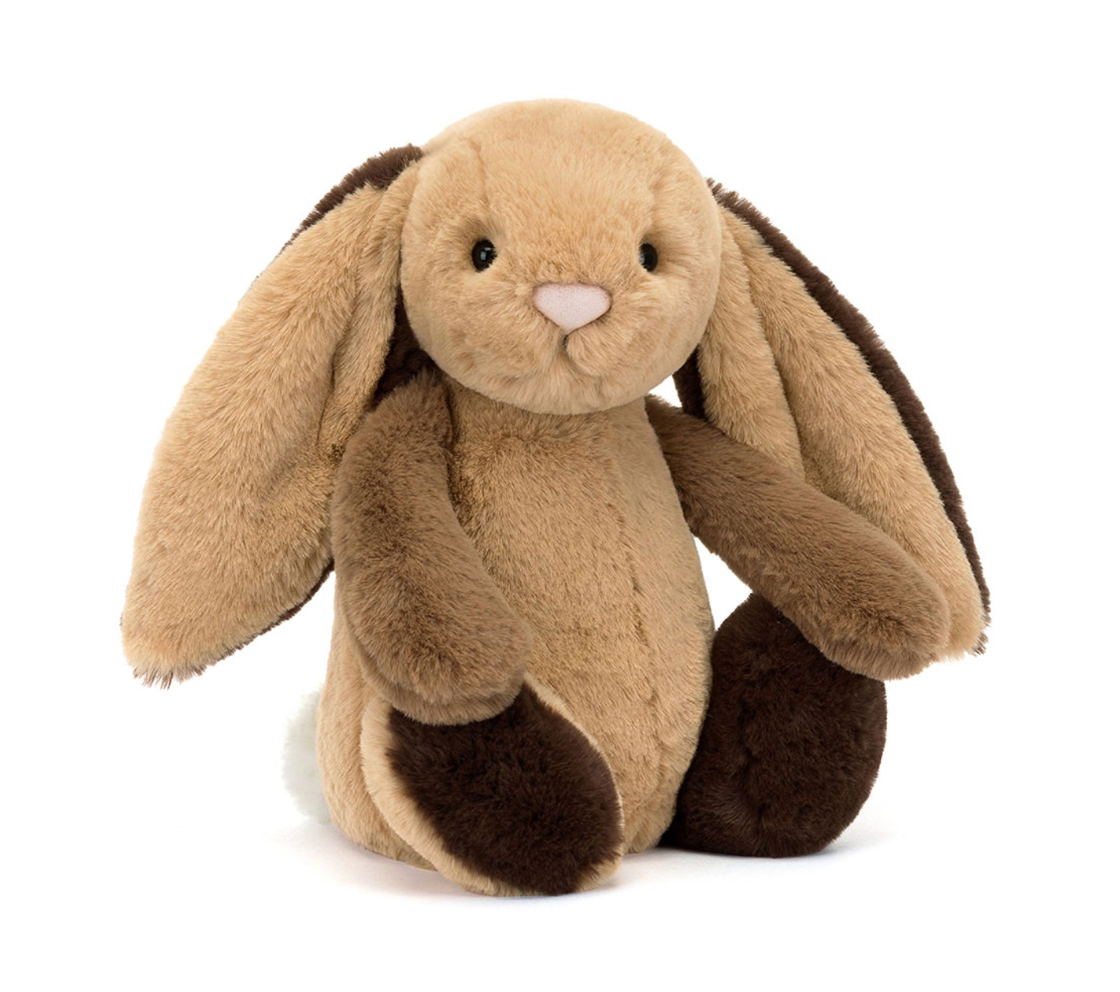 Bashful Patchwork Brown Bunny Original
