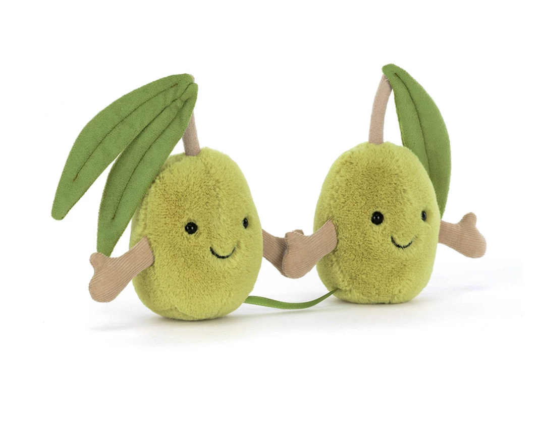 amuseable pair of olives
