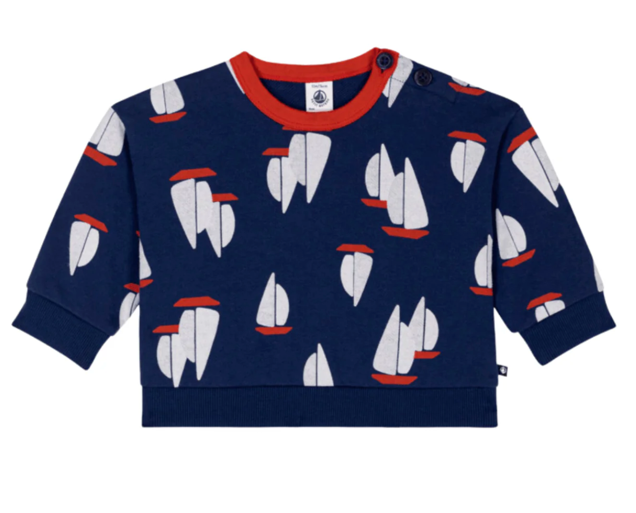 Boat Print Sweatshirt