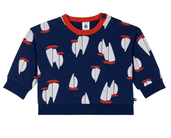 Boat Print Sweatshirt