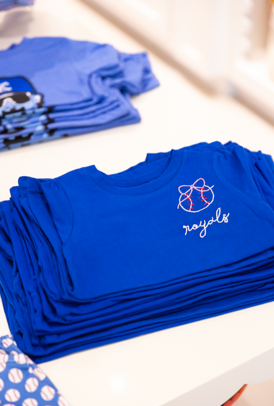 Bow Royals baseball tee