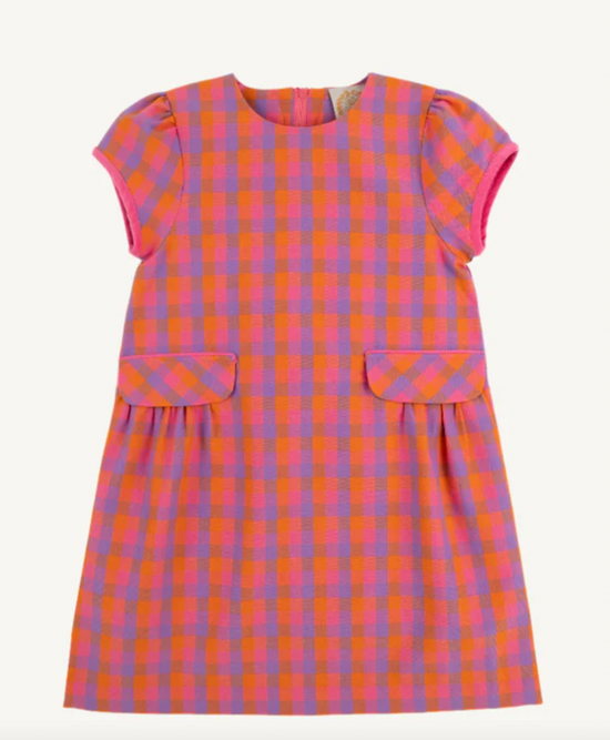 Betts Bow Dress - Woven Yarn
