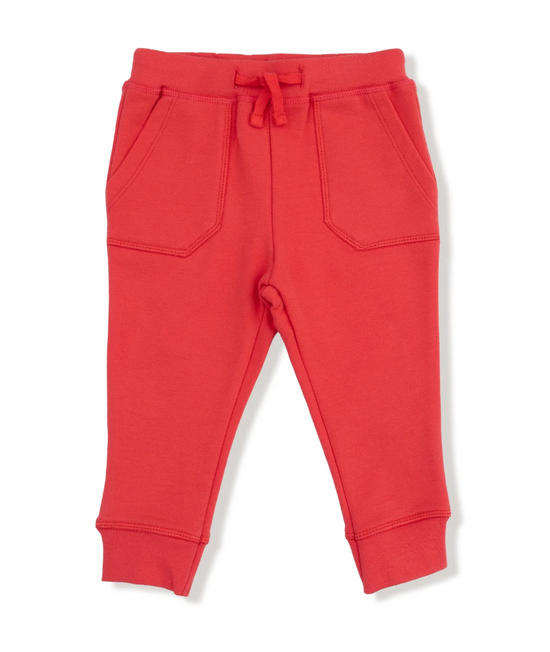 French Terry Sport - Varsity - Red - Jogger Pant