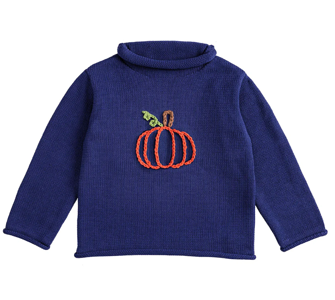 Baby Pumpkin Rollneck Sweater