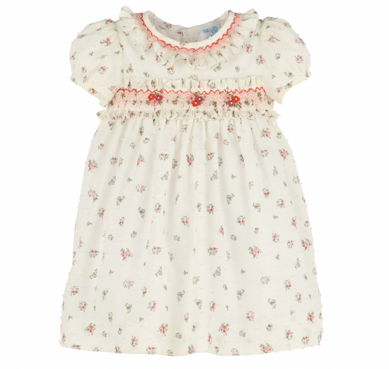 Plumetti Floral Smock Dress