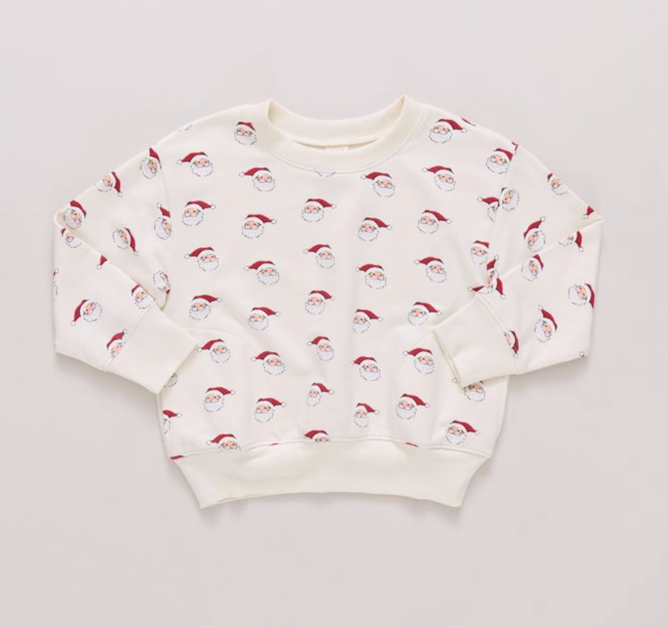 Play Sweatshirt - Mini Santa