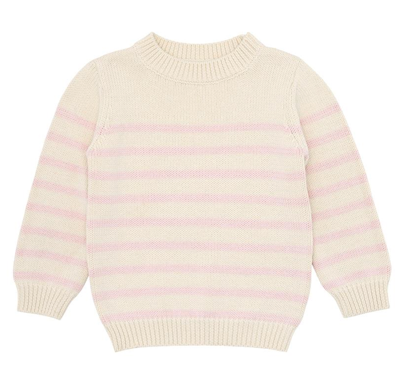 stripe knit sweater