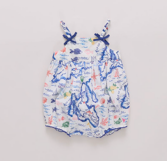 Baby Girls Tia Bubble - Island Map