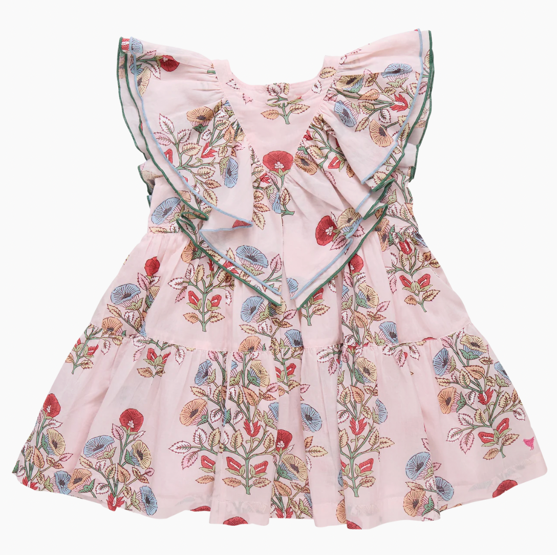 Girls Raphaela Dress - Multi Bouquet Floral
