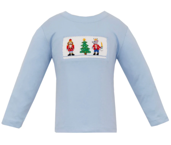 NUTCRAKERS BOY´S - Lt.blue knit boy´s T-shirt L/S