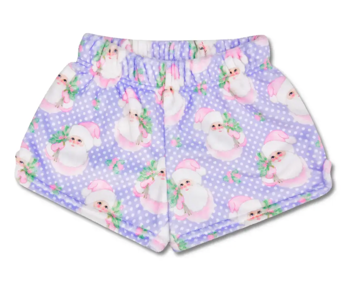 Sweet Santa Plush Shorts (Large -(14))