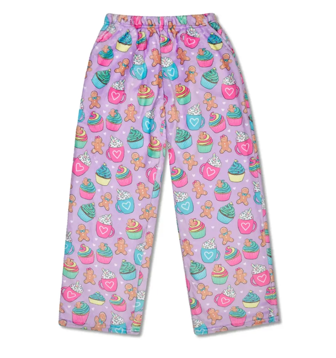Gingerbread Cafe Plush Pants (Large (14))