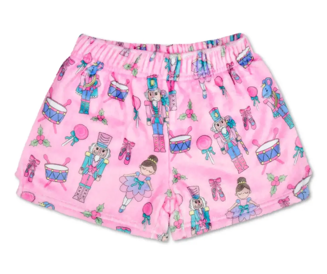 nutcracker waltz plush shorts