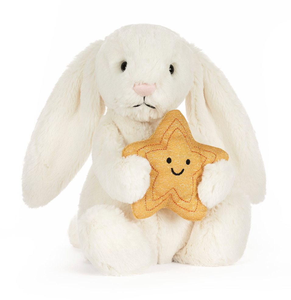 cream bunny with star