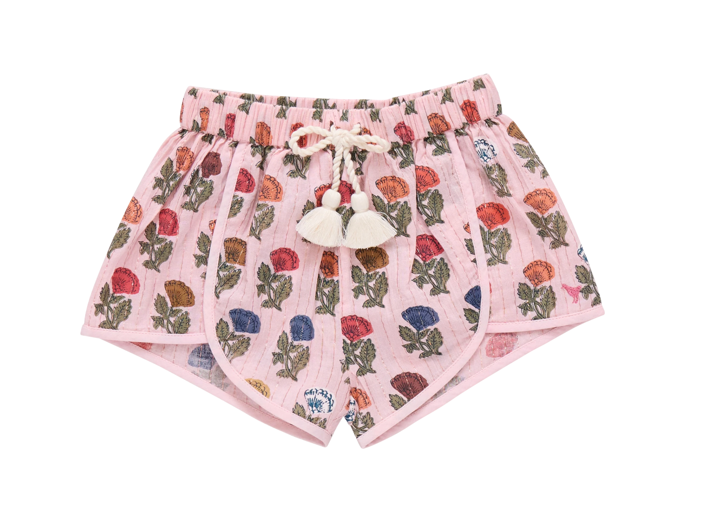 Girls Millie Short - Multi Flower Drop