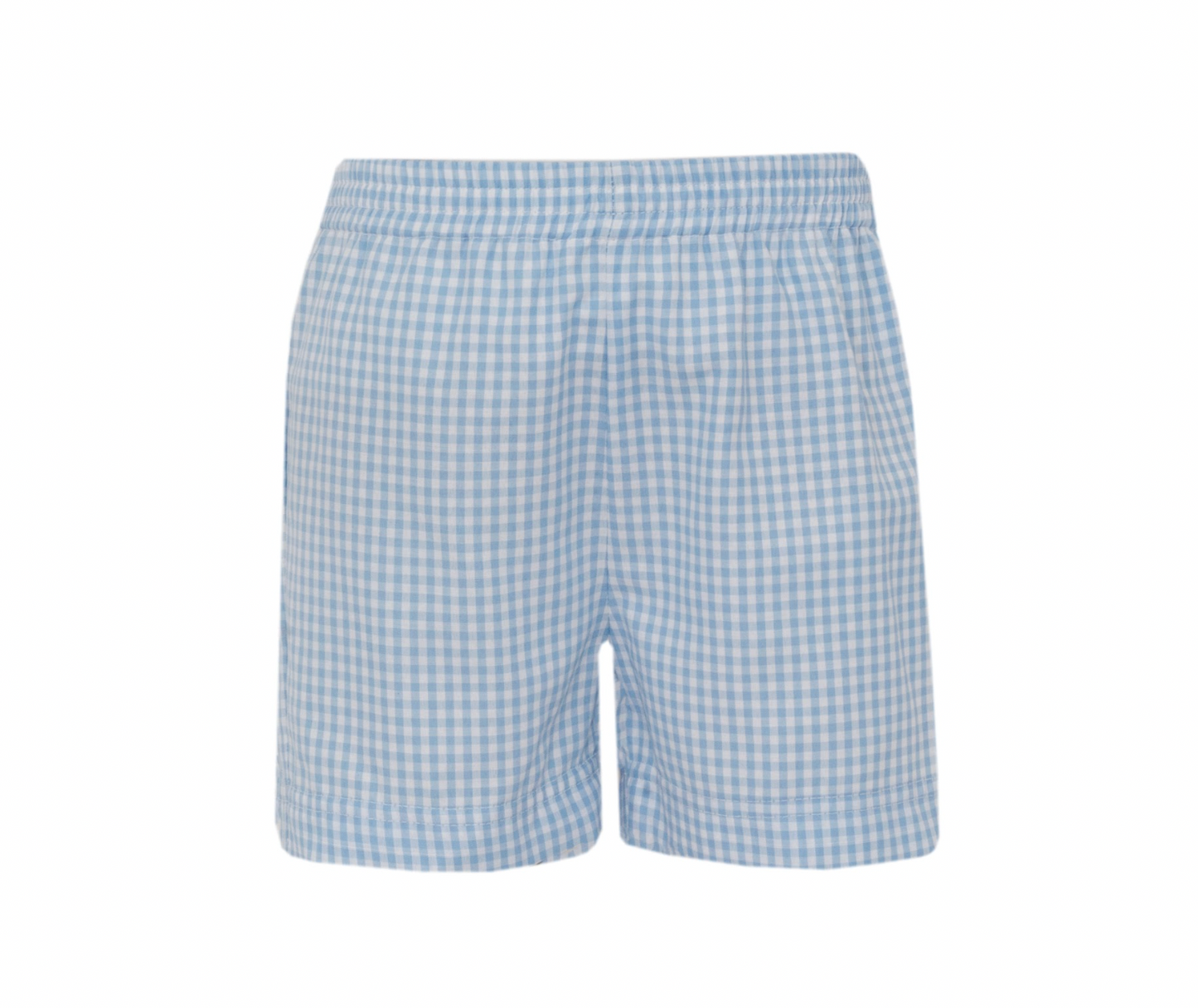 BOY´S- Lt.blue gingham boy's shorts