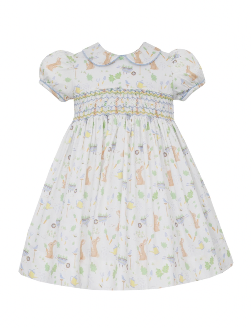 Float dress w/ collar - Peter Rabbit print