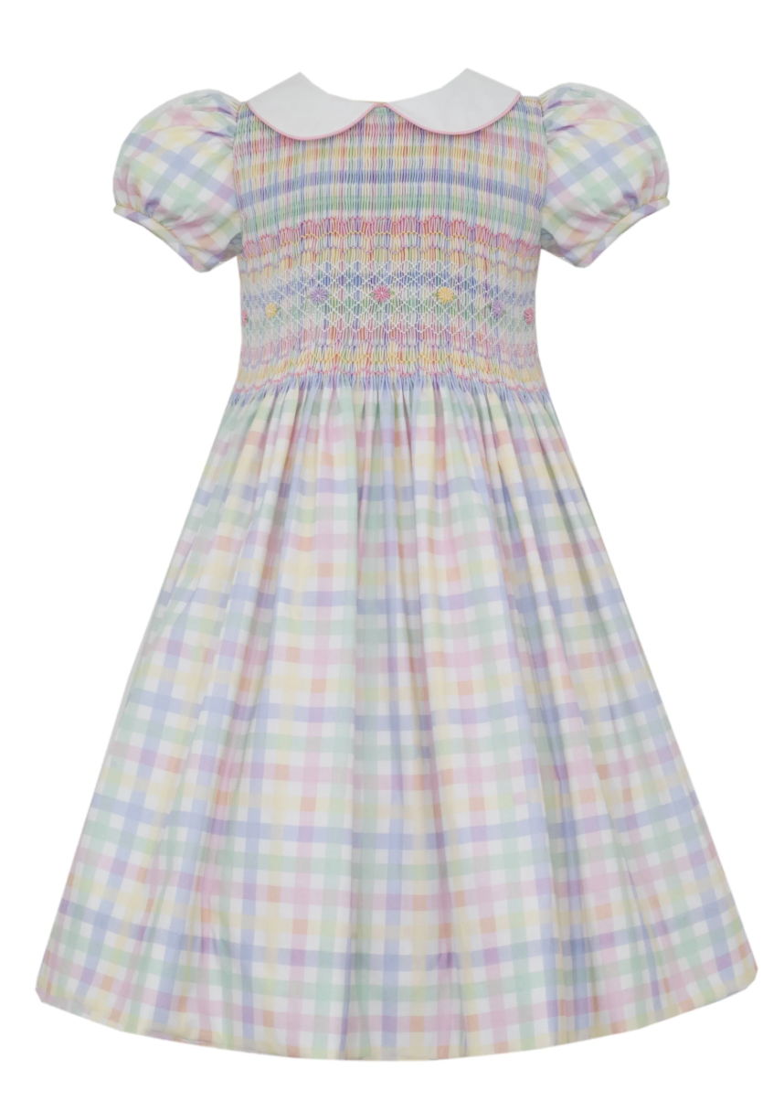 TIFFANY- Pastel Plaid Dress