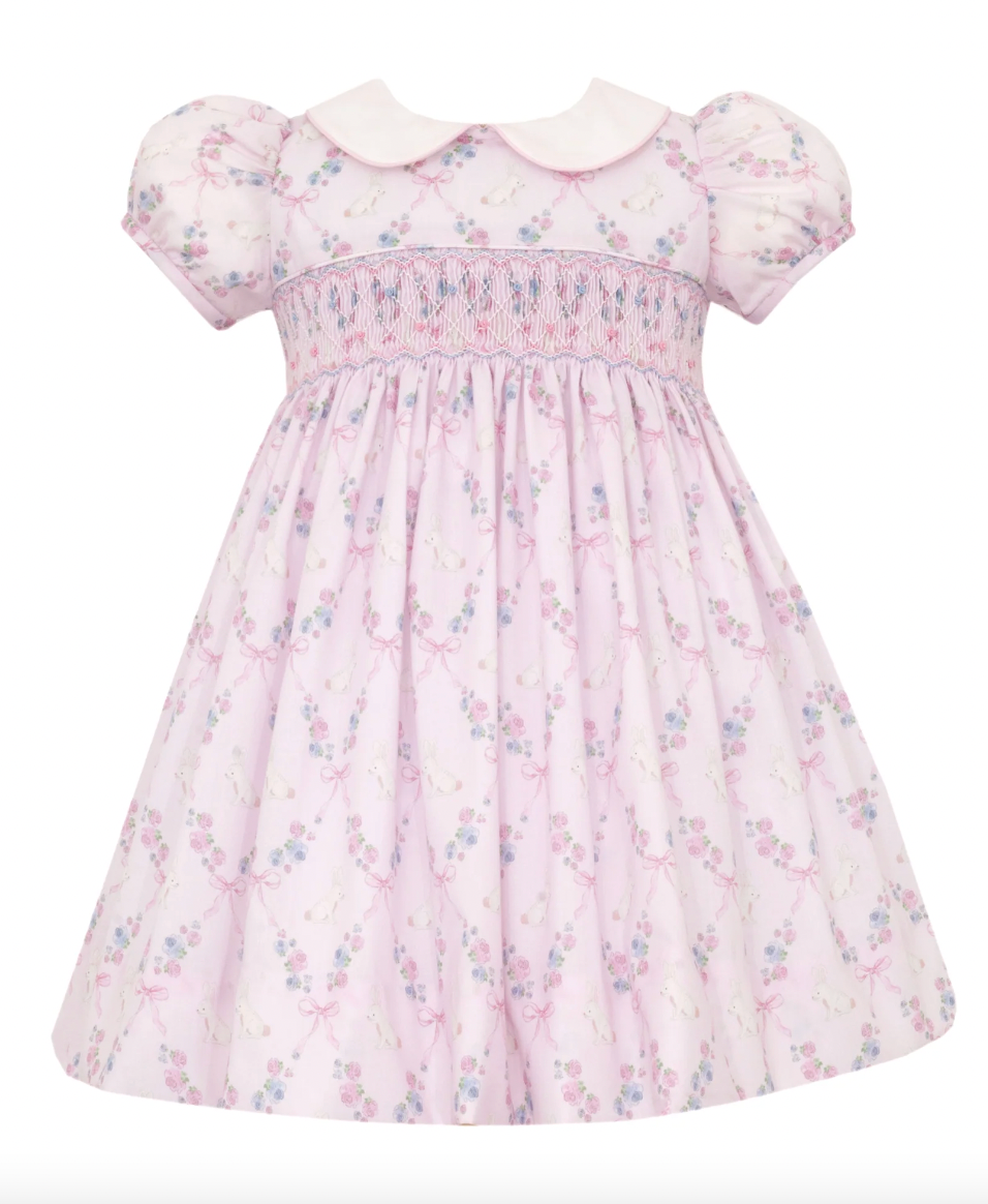 BEATRICE- Pink bunny print float