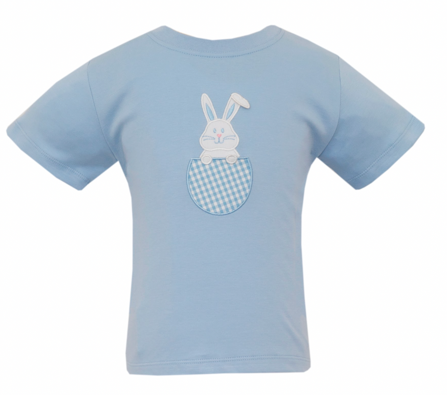 BUNNY - Lt.blue knit boy's T-shirt