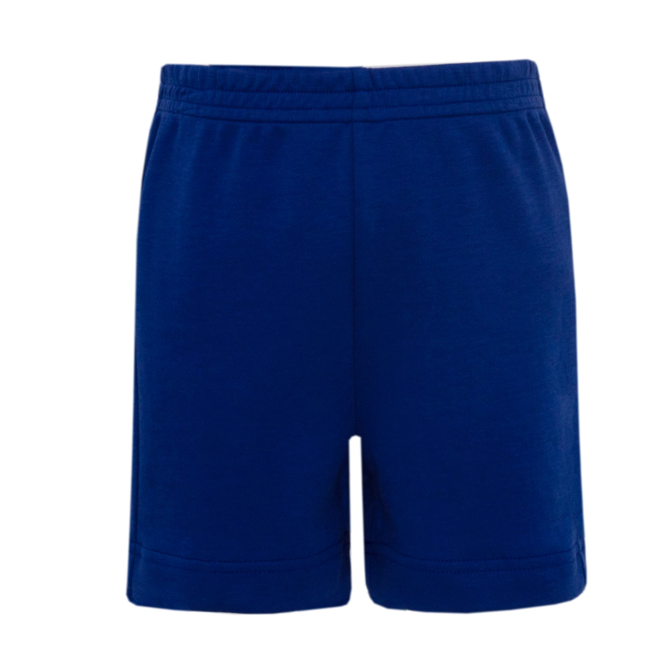BOY'S SHORT - Royal blue knit