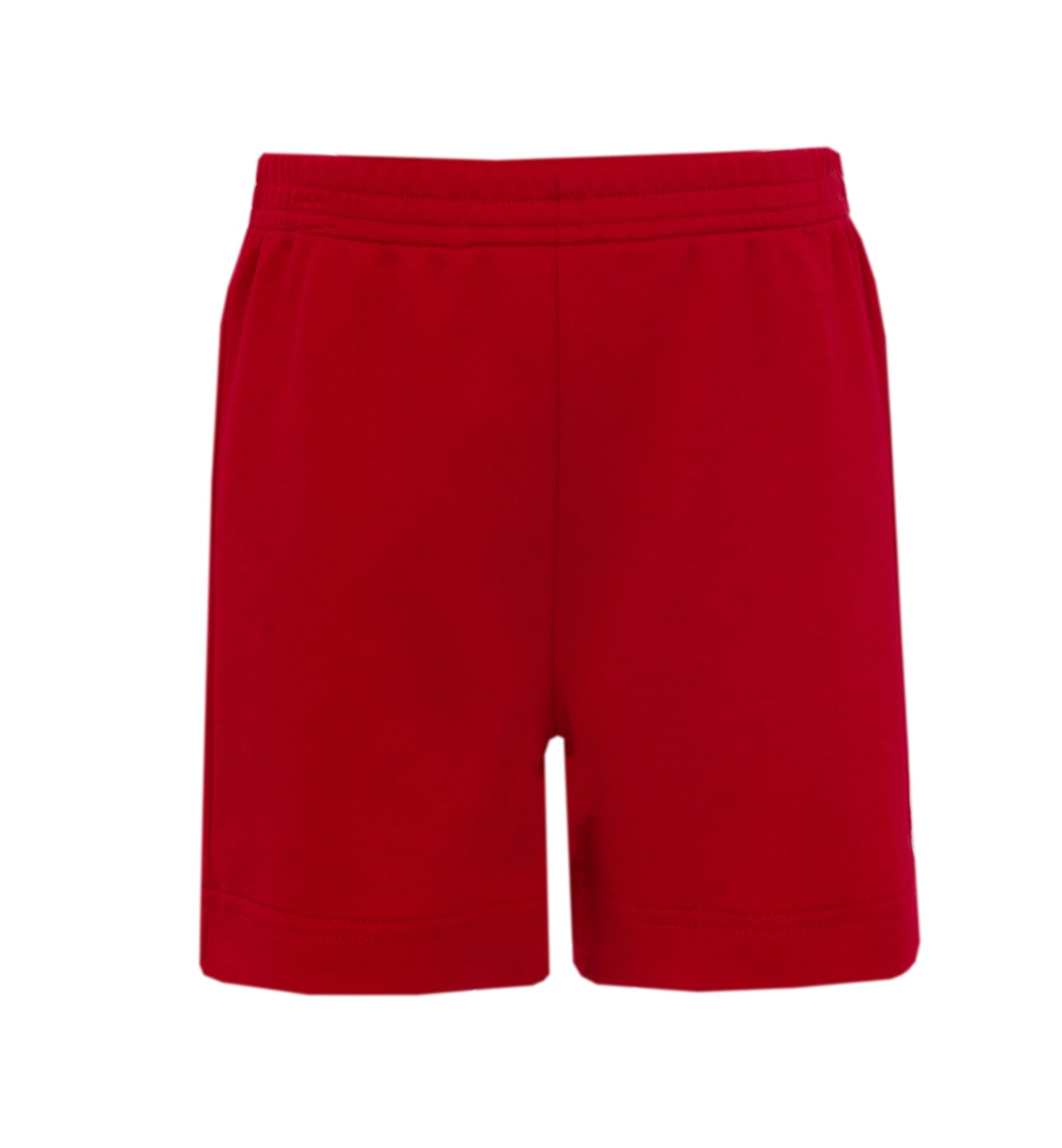 BOY'S SHORT - Red knit