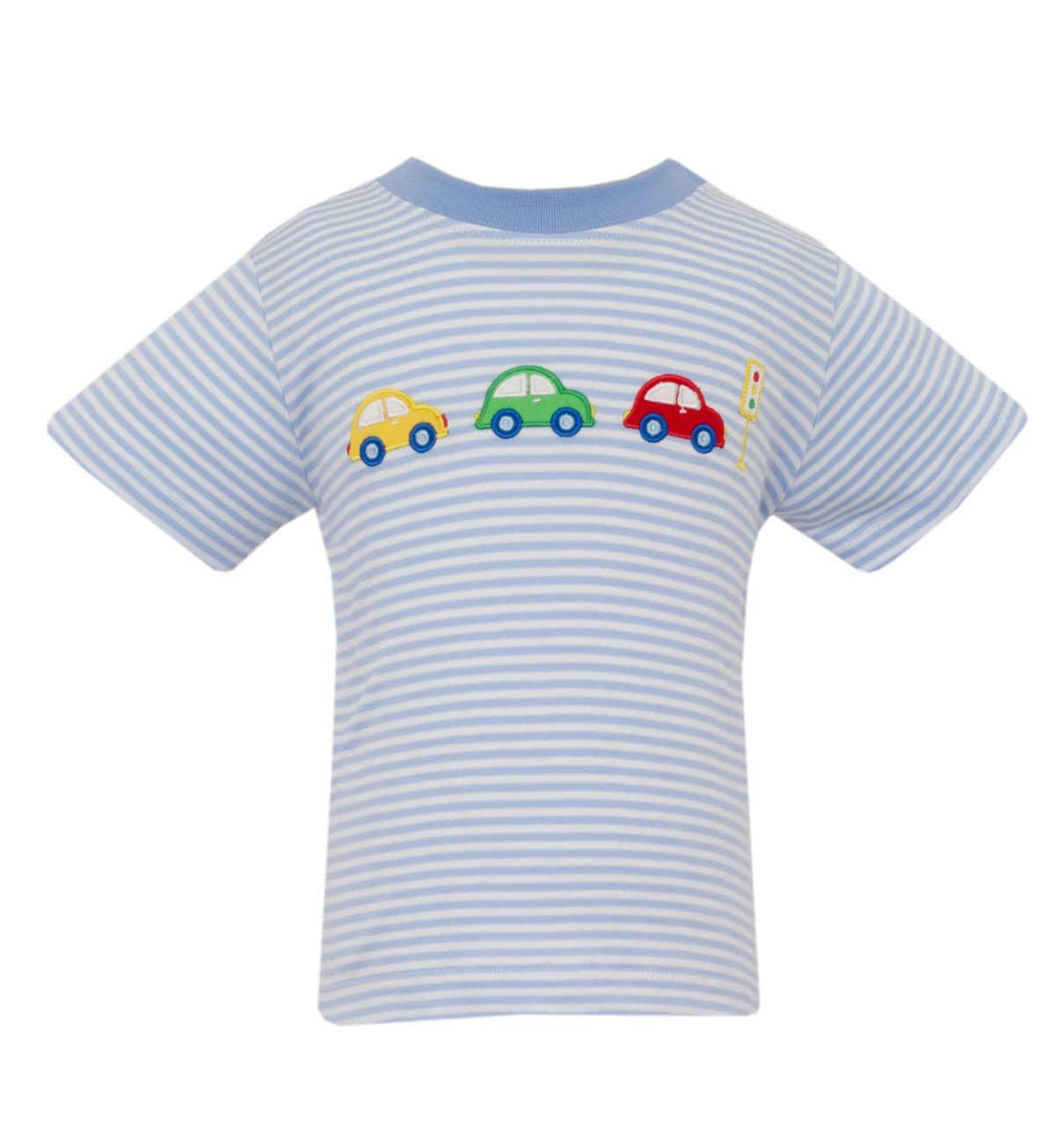 CARS - Blue knit stripe boy's T-shirt