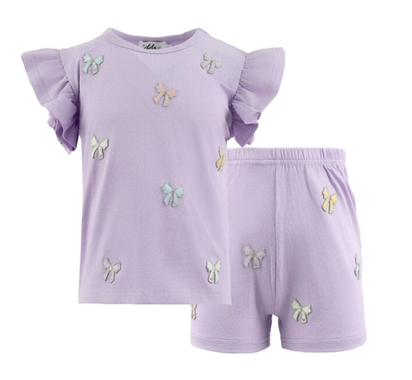 Pretty bows short set