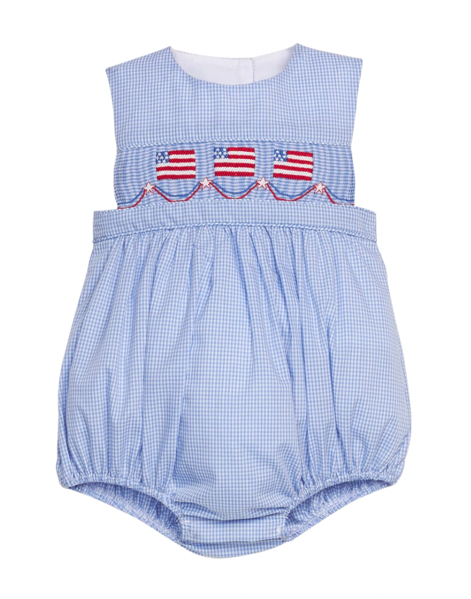 smocked apron bubble