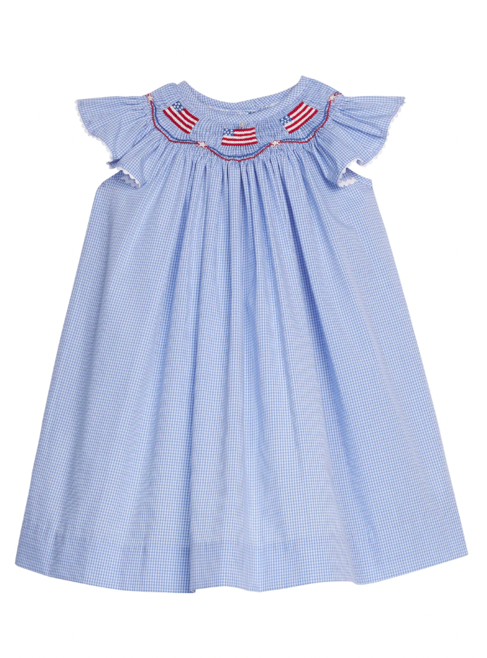 smocked bishop dress