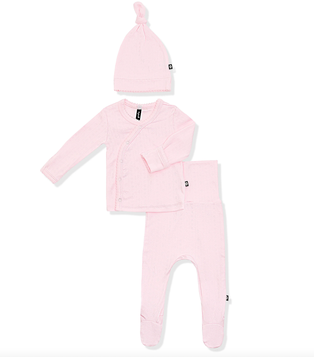 pointelle take me home set with cap