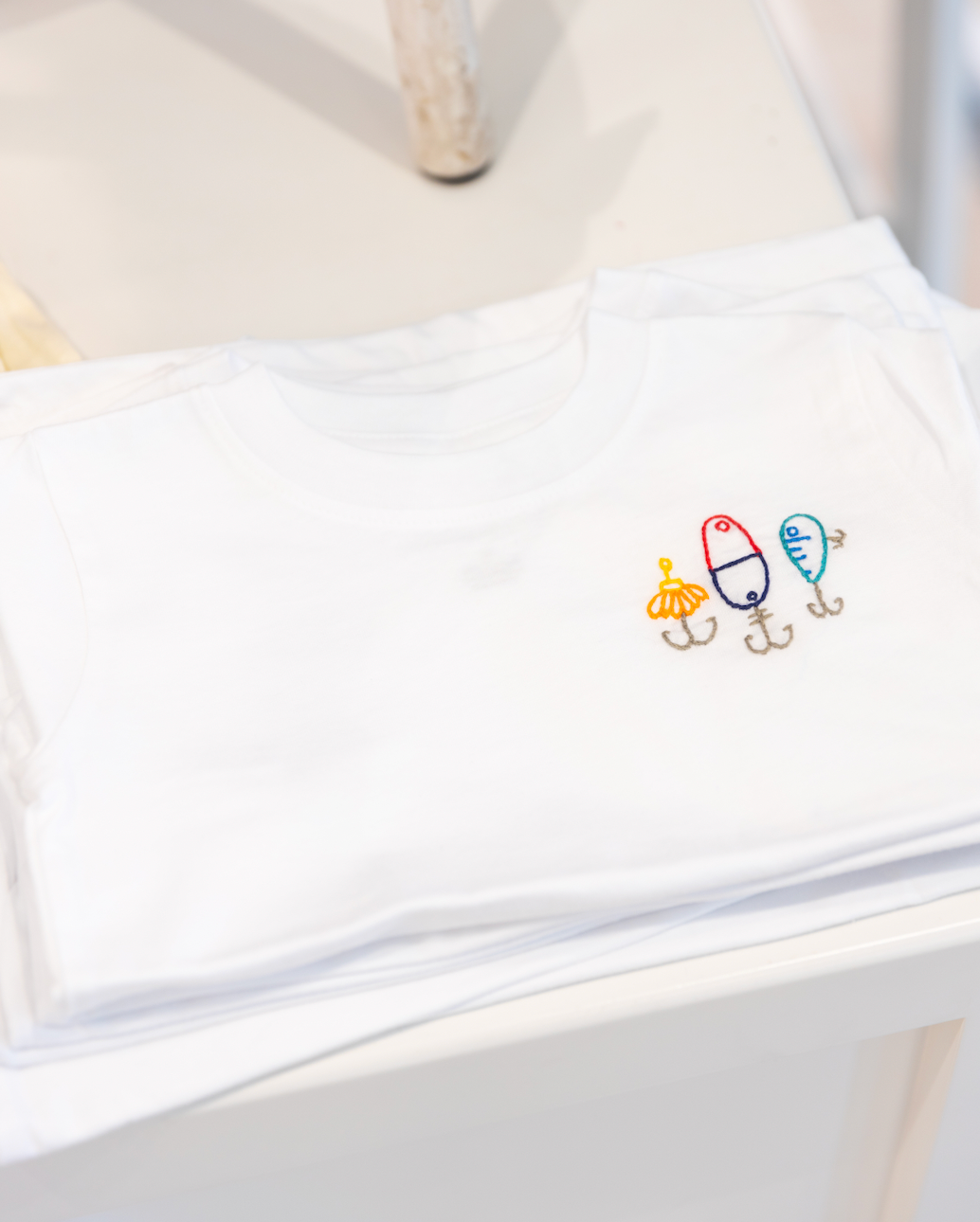 Fishing lure tee