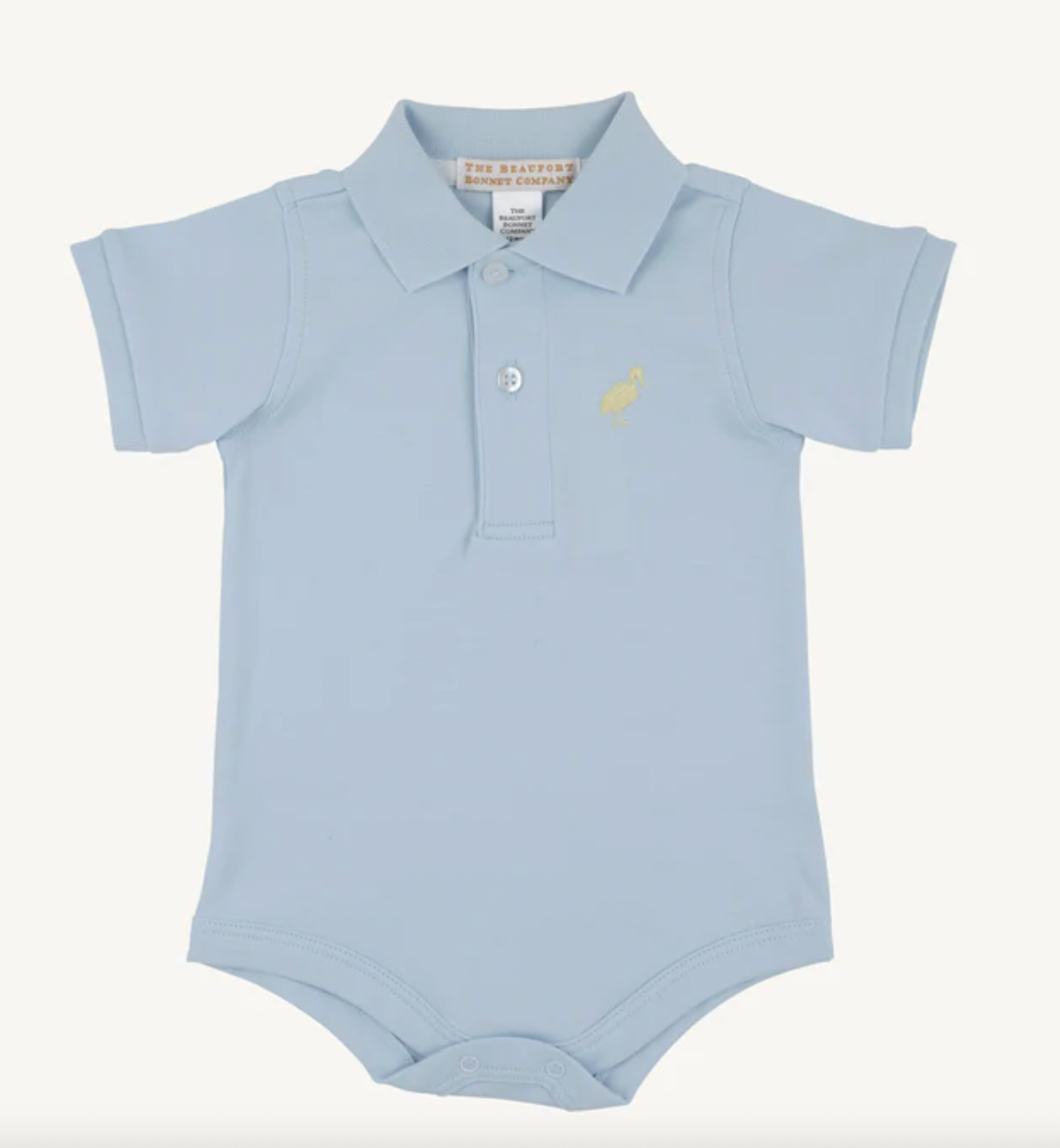 Prim and Proper Polo SS-Pima Onesie