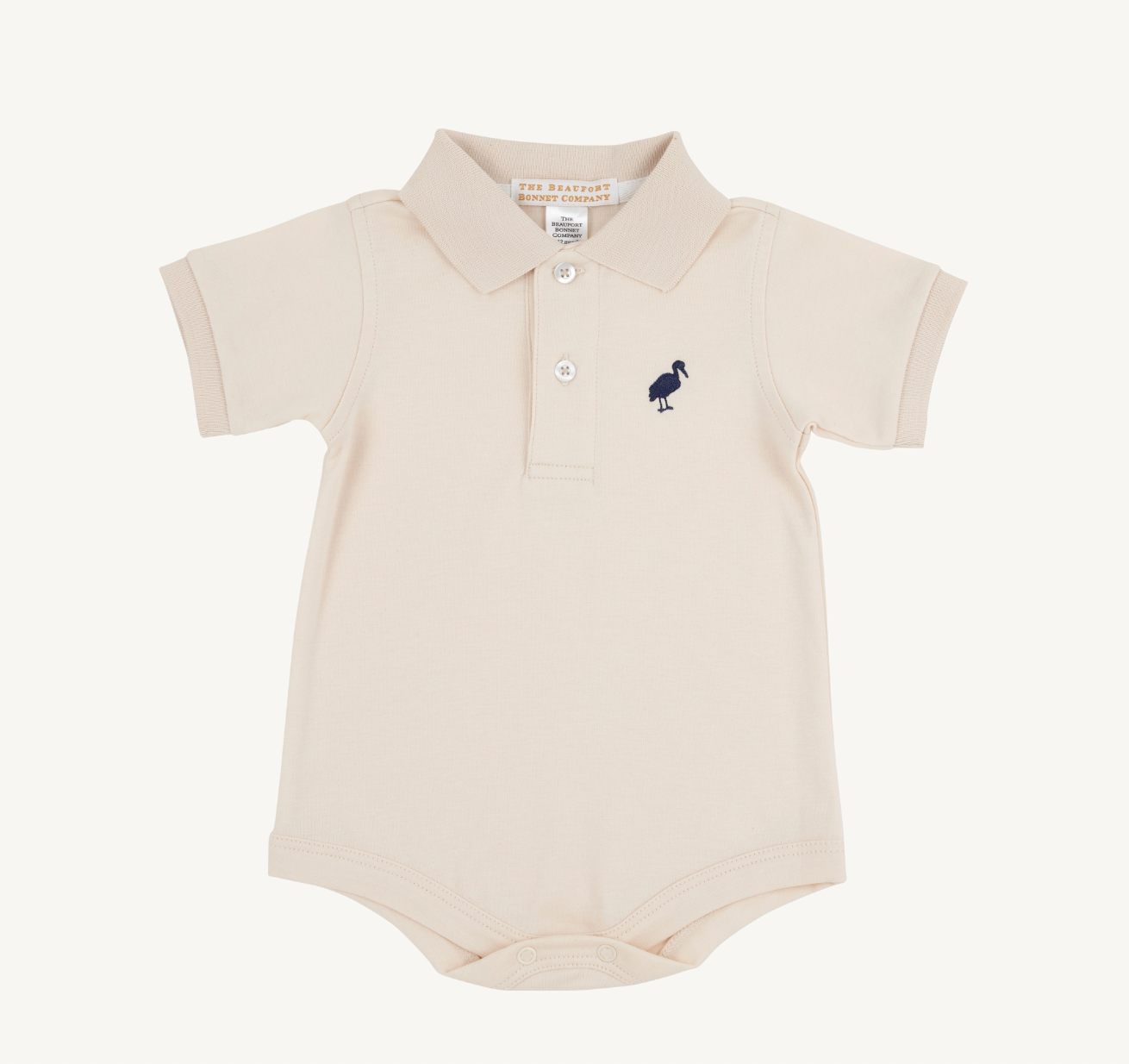 Prim and Proper Polo SS-Pima Onesie