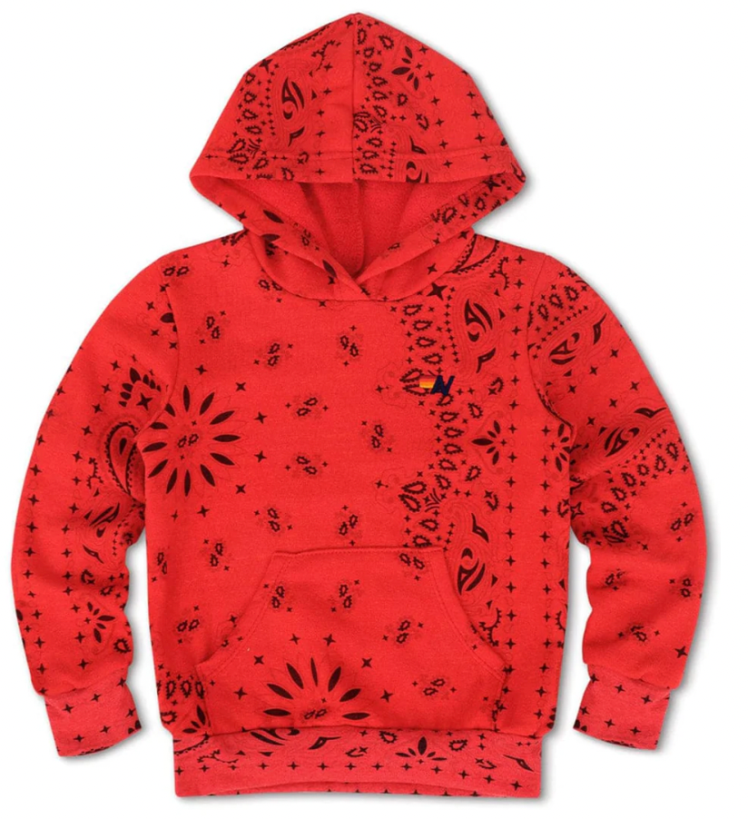 Bandana pullover hoodie