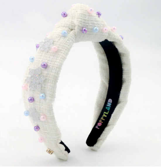 Snowball Sparkle Headband