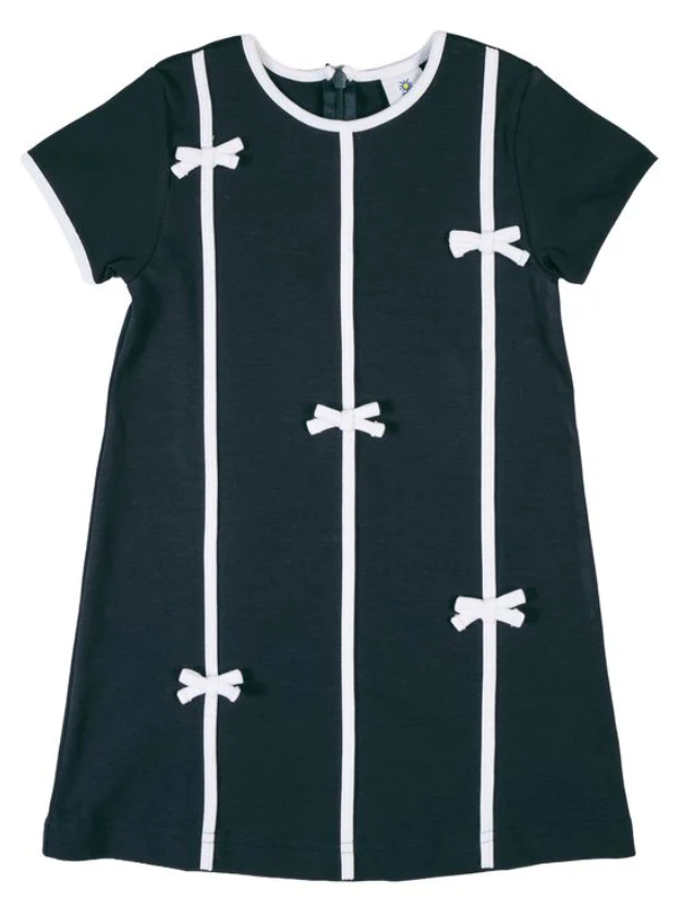 Knit Dress With Bows