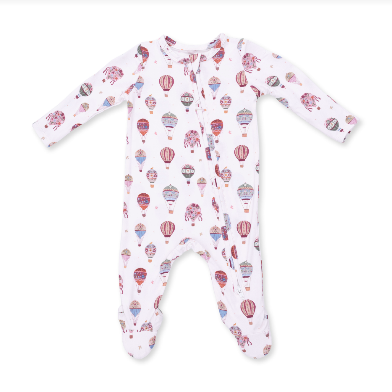 Hot Air Balloon - 2 Way Zipper Footie