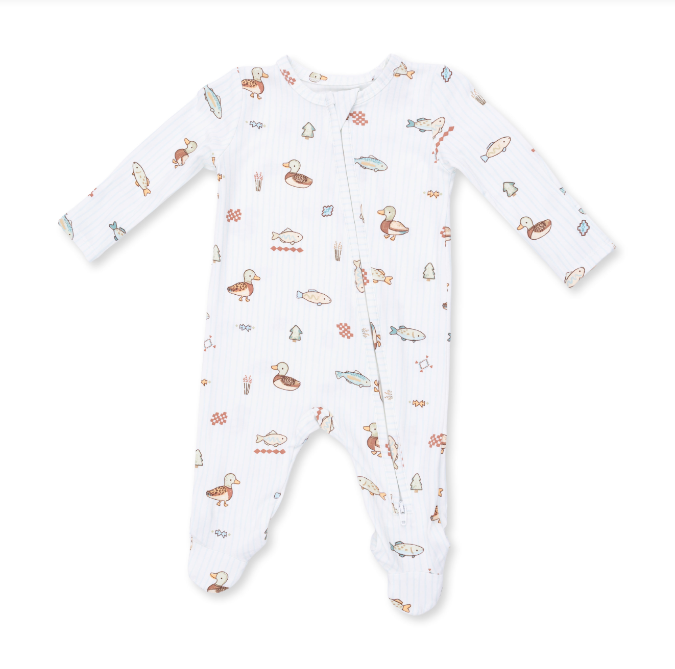 Lake Cuties - 2 Way Zipper Footie