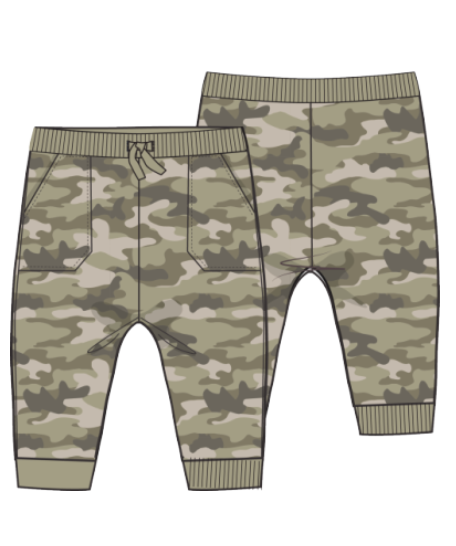 Camo French Terry - Jogger Pant