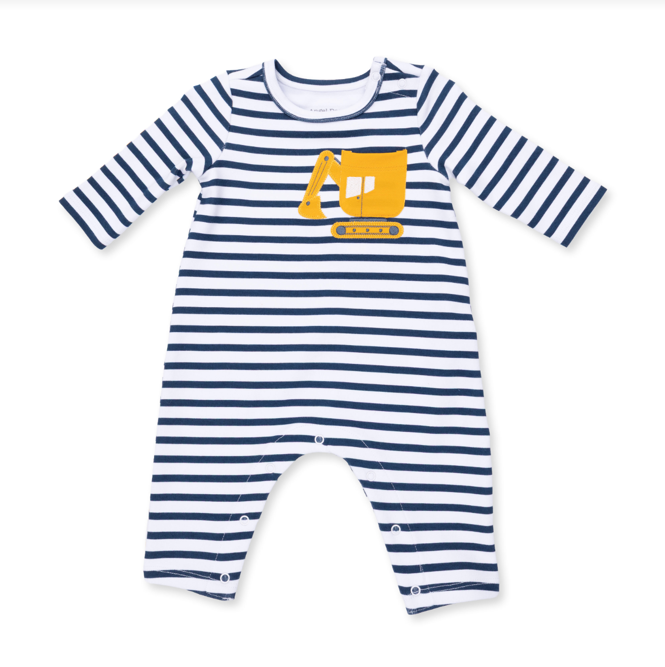 Digger Collection - Long Sleeve Snap Shoulder Romper
